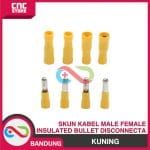 SKUN KABEL INSULATED BULLET MALE FEMALE  DISCONNECTA MPD 5.5-156 KUNING - Image 4