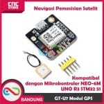 GT-U7 Modul GPS Navigasi Pemosisian Satelit Kompatibel dengan Mikrokontroler NEO-6M UNO R3 STM32 51