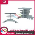 (Heatsin Pendingin - Heatsink Alumunium) Heatsink Aluminium Pendingin untuk Solid State Relay SSR 1-50A - Image 3