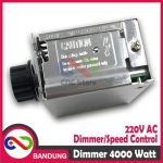 WITH CASE SCR 220V 220VAC THYRISTOR 4000W DIMMER SPEED REGULATOR CONTROLLER MOTOR LAMPU MODULE - Image 3