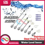 STAINLESS STEEL FLOAT SWITCH TANK WATER LEVEL SENSOR AIR 300MM 220V - Gambar 2
