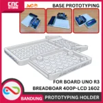 BASE PLATE BASEPLATE ARDUINO PROTOTYPING HOLDER BREADBOARD 400P - Gambar 3