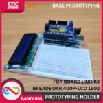 BASE PLATE BASEPLATE ARDUINO PROTOTYPING HOLDER BREADBOARD 400P - Gambar 6