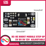 Mini Boost Converter Step Up 1.5A – DC to DC Power Supply 5V 8V 9V 12V Adjustable Module - Image 2
