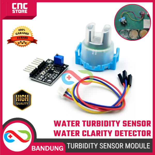 Turbidity Sensor Module – Sensor Kekeruhan Air / Kejernihan Air untuk Arduino & Mikrokontroler