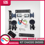 DIY Tank Chassis SN5000 – Sasis Robot Perayap 12V Bahan Aluminium Cocok untuk Arduino - Image 6