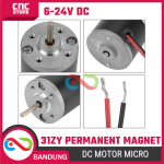 Motor DC 31ZY Permanent Magnet – Dinamo Micro High Power 12V 24V untuk Mesin & Proyek - Image 3