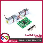 HX711 Load Cell Module 24 Bit | HX-711 Pressure Sensor Timbangan Elektronik 5kg untuk Arduino, ESP32 & Proyek DIY