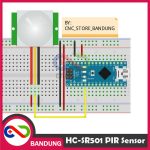 HC-SR501 PIR Motion Sensor Module | Pyroelectric Infra Red Sensor untuk Arduino, ESP32, DIY Elektronika & IoT - Image 5