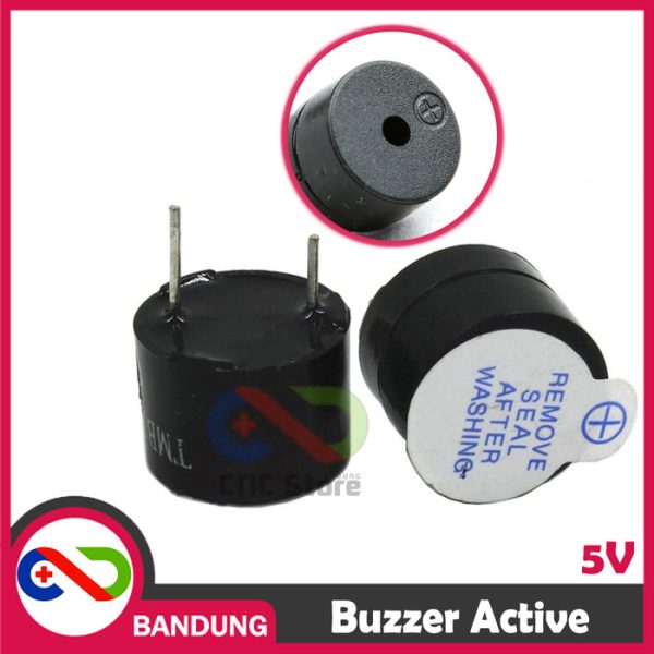 Buzzer Speaker Active 5V | Modul Alarm Suara untuk Arduino, ESP32, Uno, Mega, Nano & Proyek DIY Elektronika