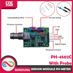 Sensor pH Meter Module PH-4502C | Probe Electrode untuk Arduino, ESP32, DIY Elektronika & Proyek pH Measurement - Image 3