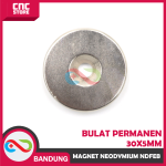 Magnet Neodymium NdFeB Bulat Lubang Permanen 30x5mm | Magnet Kuat Industri, Elektronika & Kerajinan DIY - Image 4