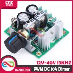 PWM DC 10A 400W 12V-40V | Speed Control Motor DC & LED Dimmer Strong Power Proyek DIY Elektronika - Image 5