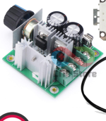 PWM DC 10A 400W 12V-40V | Speed Control Motor DC & LED Dimmer Strong Power Proyek DIY Elektronika - Image 6