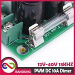 PWM DC 10A 400W 12V-40V | Speed Control Motor DC & LED Dimmer Strong Power Proyek DIY Elektronika - Image 3