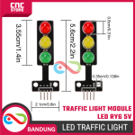 Modul LED Lampu Lalu Lintas Traffic Light 5V 8mm RYG – Kompatibel Arduino - Image 2