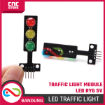 Modul LED Lampu Lalu Lintas Traffic Light 5V 8mm RYG – Kompatibel Arduino - Image 4