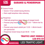 Modul LED Lampu Lalu Lintas Traffic Light 5V 8mm RYG – Kompatibel Arduino - Image 8