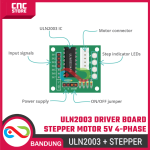 ULN2003 Driver Board + Stepper Motor 5V 4-Phase – Modul Driver Motor Arduino ESP32 Raspberry Pi - Image 4