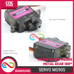 Micro Servo Tower Pro MG90S MG90 MG-9M0 G-90S Half Metal Gear 180 derajat – Servo Kecil untuk Proyek Elektronik - Image 5