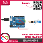Micro Servo Tower Pro MG90S MG90 MG-9M0 G-90S Half Metal Gear 180 derajat – Servo Kecil untuk Proyek Elektronik - Image 9