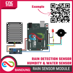 Raindrops Sensor Module – Rain & Humidity Detection Sensor Air Hujan untuk Arduino, ESP32, Raspberry Pi - Image 9