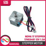 NEMA 17 Stepper Motor 17HS3401 42-34mm 12V 1.3A + Kabel - Image 3