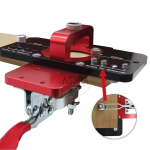 PORTABLE HINGE DRILL JIG ENGSEL SENDOK 35MM GUIDE ELITE WNEW - Image 5
