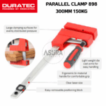 PARALLEL CLAMP 898 DURATEC 300MM 30CM 150KG - Image 4