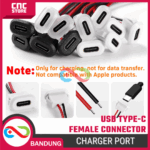 USB Type-C Female Connector – Charger Port Jack Socket Charging Cable - Image 5