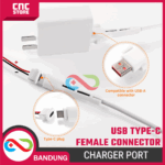 USB Type-C Female Connector – Charger Port Jack Socket Charging Cable - Image 6