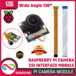 Raspberry Pi Camera Module CSI Wide Angle 130° – Kamera Modul untuk Pi 5 / 4B / 3B / Zero