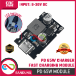 Module Charger PD 65W Fast Charging – Step Power Supply Full Proteksi
