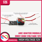 Arc Igniter High Voltage Module 12V – 20kV Variable Frequency AC 70W Long Time Working - Image 3