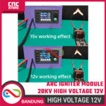 Arc Igniter High Voltage Module 12V – 20kV Variable Frequency AC 70W Long Time Working - Image 4