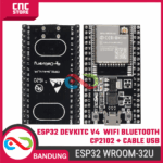 ESP32 DEVKITC V4 WROOM-32U WiFi Bluetooth Board with USB Cable – IoT Development Module - Image 4