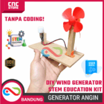 DIY Generator Angin Mini – Kit Pembangkit Listrik Tenaga Angin Mainan Edukasi untuk Belajar & Proyek