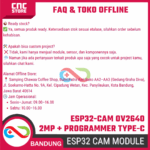 ESP32-CAM OV2640 2MP – Modul ESP32S WiFi Bluetooth BLE 4.0 32bit + Programmer USB Type-C - Image 7