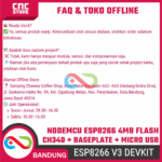 NodeMCU ESP8266 Lua WiFi V3 4MB CH340 – Development Board dengan Base Plate Expansion Board + Kabel Micro USB - Image 7
