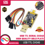 USB TTL Serial CH340 – High Quality Gold Plate dengan CTS RTS Pin