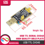 USB TTL Serial CH340 – High Quality Gold Plate dengan CTS RTS Pin - Image 8