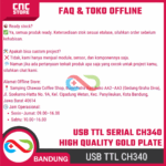 USB TTL Serial CH340 – High Quality Gold Plate dengan CTS RTS Pin - Image 6
