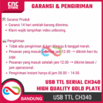 USB TTL Serial CH340 – High Quality Gold Plate dengan CTS RTS Pin - Image 7