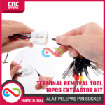Alat Pelepas Pin Pembuka Pin Socket Terminal Removal Tools Pin Socket Extractor Kit 18PCS - DC10TZ - EAFC - Image 4
