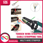 Tang Kupas Kabel Spesialis 6 Inch Wire Stripper Tuosen – Kabel & konektor penghubung - Gambar 4