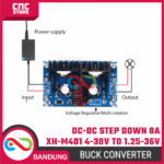 XH-M401 / XL4016E1 Step Down DC-DC 8A High Power – Voltage Regulator Buck Converter - Gambar 3