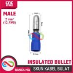 SKUN KABEL INSULATED BULLET DISCONNECTS MPD 2-156 BIRU. - Gambar 6
