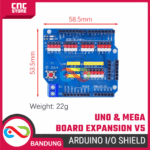 Expansio Shield V5.0 Expansion Board Baseplate for UNO R3 – Multi-Function Development Shield for Electronics Projects - Gambar 2
