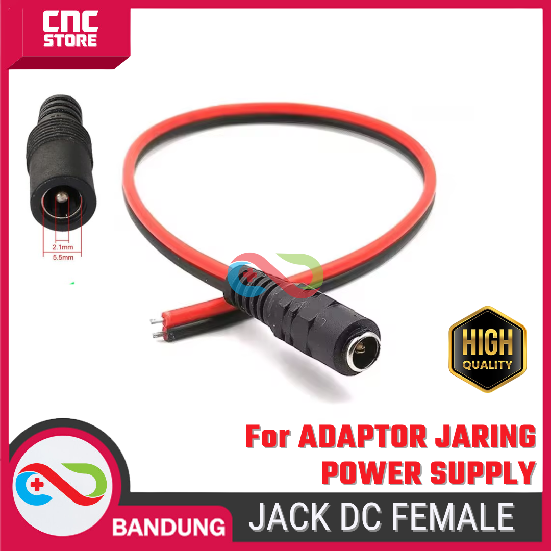 2031-con-0064.png KABEL JACK DC FEMALE UNTUK ADAPTOR JARING POWER SUPPLY - Image 1