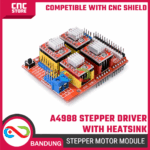A4988 Driver Stepper Motor dengan Heatsink – Modul Pengendali Motor Stepper untuk CNC & 3D Printer - Gambar 3
